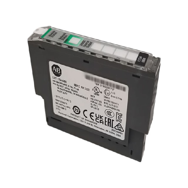 美國Allen Bradley 8點數(shù)字輸出模塊 1734-OB8