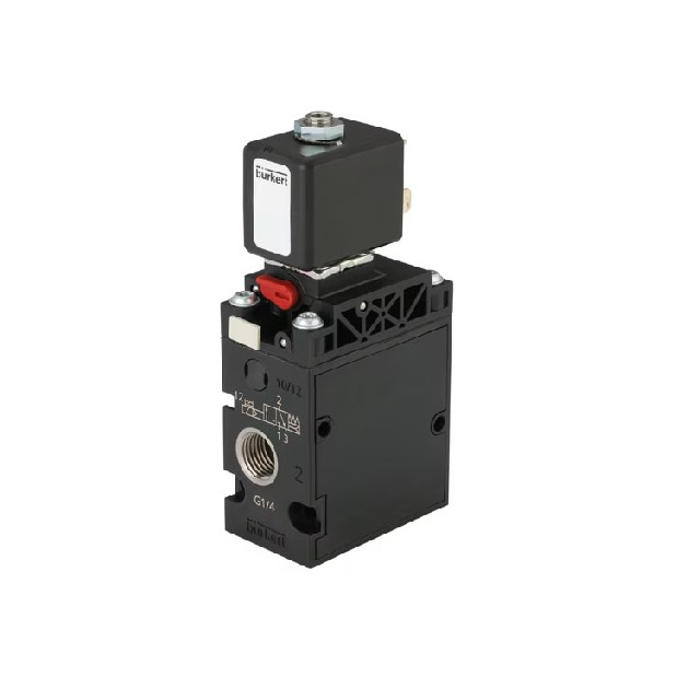 德国burkert 伺服辅助先导式3/2通电磁阀 635319